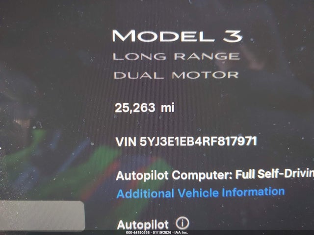 Tesla Model 3 Long Range Dual Motor All-wheel Drive 2024 5YJ3E1EB4RF817971 Image 15