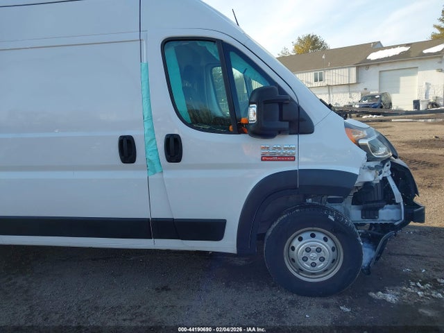 2022 Ram Promaster 3500 Cargo Van High Roof 159 Wb Ext მანქანა იყიდება აუქციონზე, vin: 3C6MRVJG2NE136202, აუქციონის ნომერი: 44190690