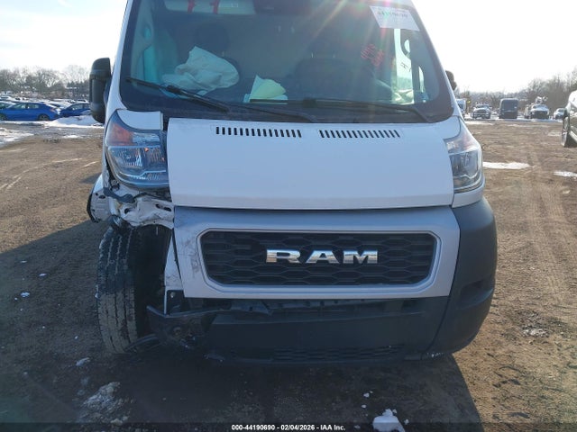 2022 Ram Promaster 3500 Cargo Van High Roof 159 Wb Ext მანქანა იყიდება აუქციონზე, vin: 3C6MRVJG2NE136202, აუქციონის ნომერი: 44190690