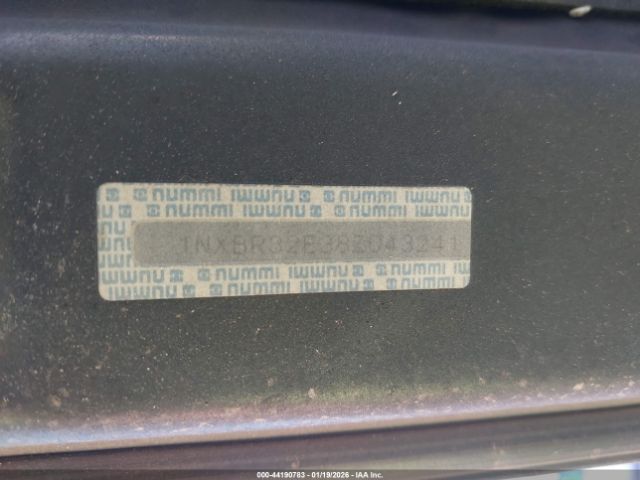 2008 TOYOTA COROLLA 1NXBR32E38Z043241 Photo 8