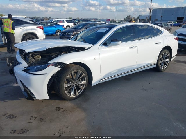 44190838 :رقم المزاد ، JTHB51FF4J5000484 vin ، 2018 Lexus Ls 500 F Sport مزاد بيع