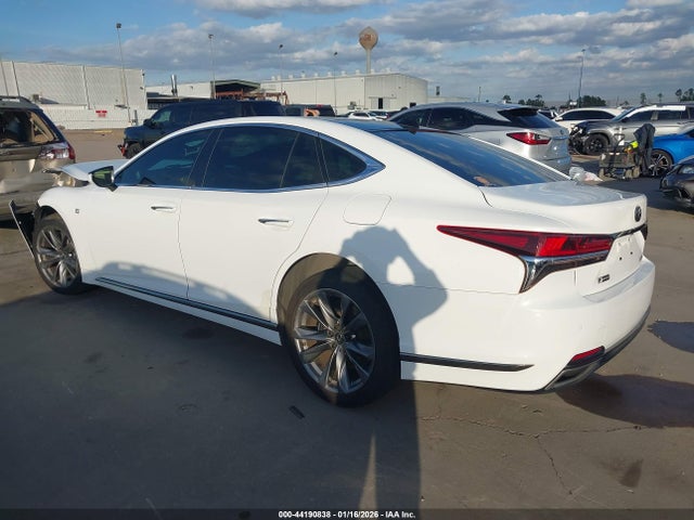 44190838 :رقم المزاد ، JTHB51FF4J5000484 vin ، 2018 Lexus Ls 500 F Sport مزاد بيع