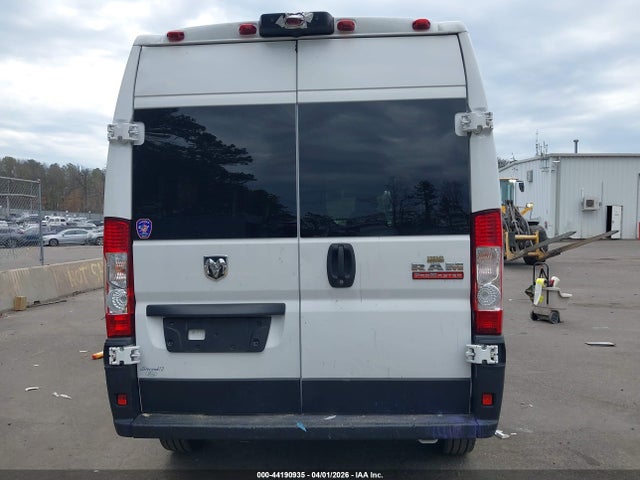 Aukcja sprzedaży 2021 Ram Promaster 2500 High Roof 159 Wb, vin: 3C6LRVDG9ME542466, numer aukcji: 44190935