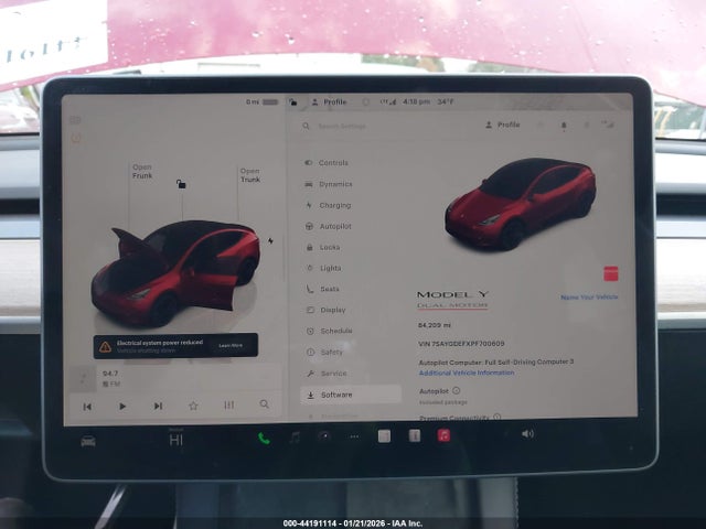 2023 TESLA MODEL Y 7SAYGDEFXPF700609 Photo 6