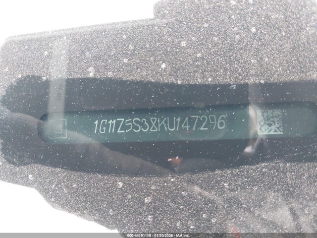 1G11Z5S38KU147296 Chevrolet IMPALA LT