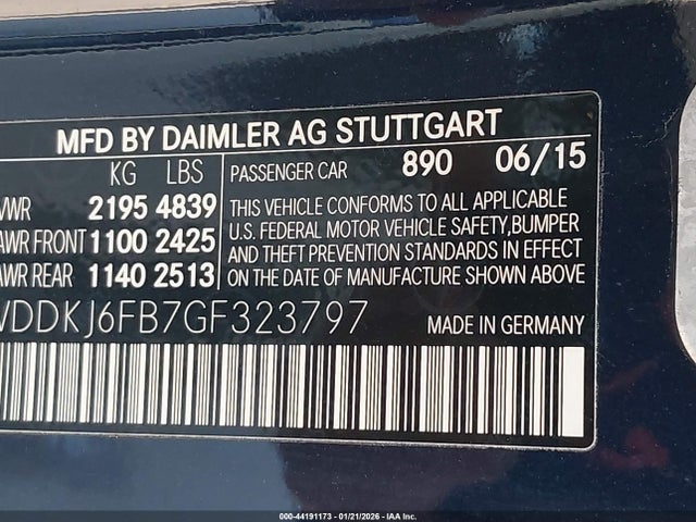 2016 MERCEDES-BENZ E 400 WDDKJ6FB7GF323797 Photo 8