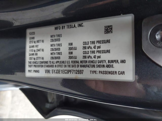 2023 TESLA MODEL 3 5YJ3E1EC3PF712697 Photo 8