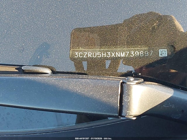 3CZRU5H3XNM739897 Honda Hr-v 2wd Lx
