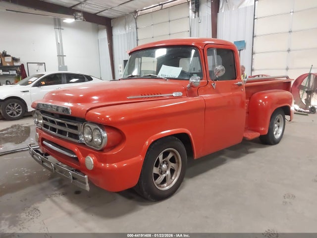 1959 Dodge D100 მანქანა იყიდება აუქციონზე, vin: M8D1L31812, აუქციონის ნომერი: 44191408