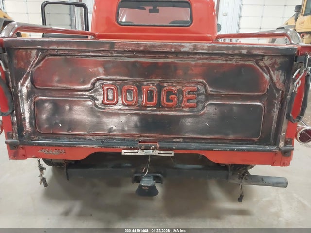 1959 Dodge D100 მანქანა იყიდება აუქციონზე, vin: M8D1L31812, აუქციონის ნომერი: 44191408