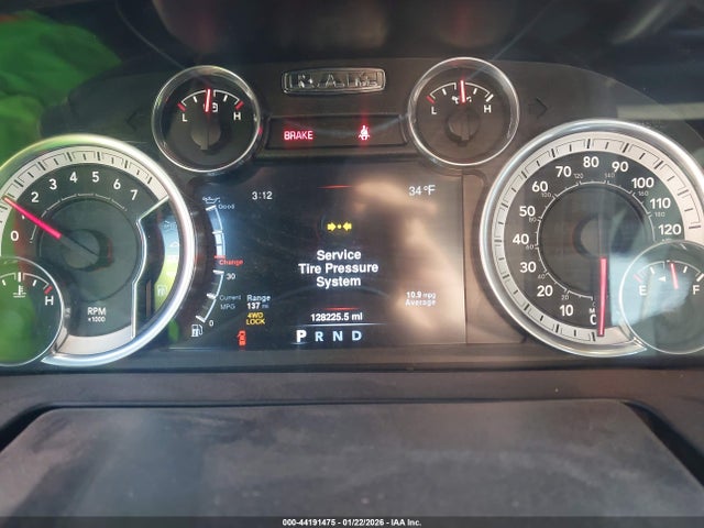44191475 :رقم المزاد ، 1C6RR7LT8GS137849 vin ، 2016 Ram 1500 Big Horn مزاد بيع