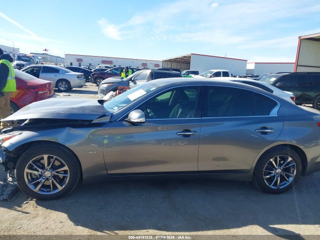 2017 Infiniti Q50 3.0t Signature Edition მანქანა იყიდება აუქციონზე, vin: JN1EV7AR0HM837173, აუქციონის ნომერი: 44191525