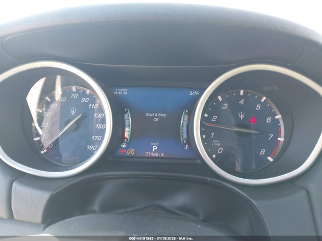 2019 MASERATI GHIBLI ZAM57XSAXK1320810 Photo 6