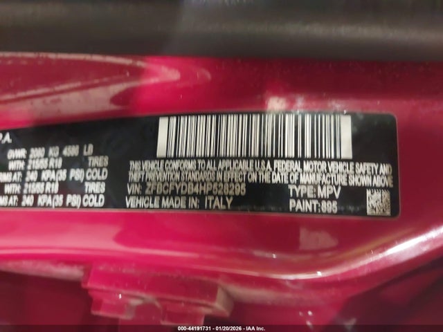 2017 FIAT 500X ZFBCFYDB4HP528295 Photo 8