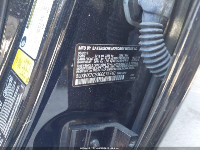 2014 BMW X3 5UXWX7C53E0E75740 Photo 8