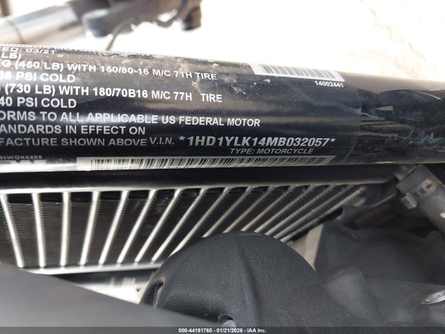 2021 HARLEY-DAVIDSON FXFBS 1HD1YLK14MB032057 Photo 9