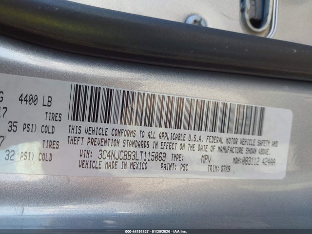 Jeep Compass Latitude Fwd 2020 3C4NJCBB3LT115069 Image 9