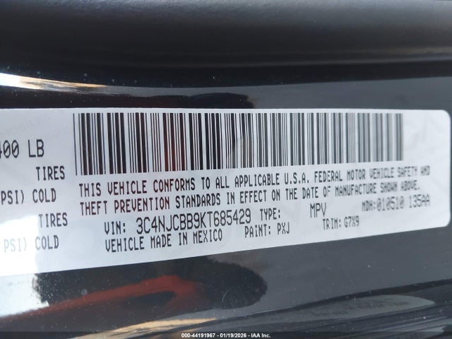 Jeep Compass Latitude Fwd 2019 3C4NJCBB9KT685429 Image 9