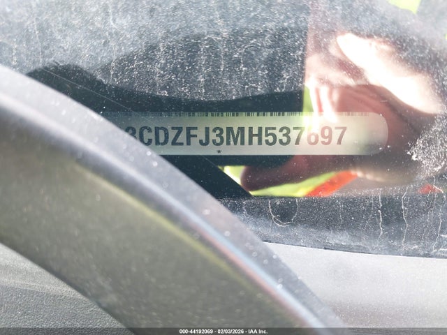 2021 DODGE CHALLENGER 2C3CDZFJ3MH537697 Photo 8