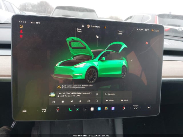 2022 TESLA MODEL Y 7SAYGDEEXNF574398 Photo 6