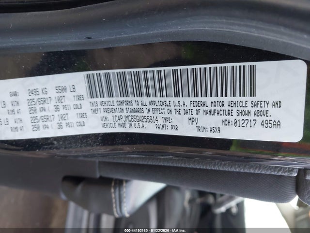 Auction sale of the 2016 Jeep Cherokee Latitude, vin: 1C4PJMCB5GW255914, lot number: 44192160