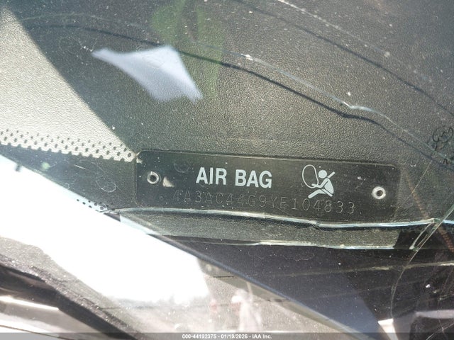 2000 MITSUBISHI ECLIPSE 4A3AC44G9YE104833 Photo 8