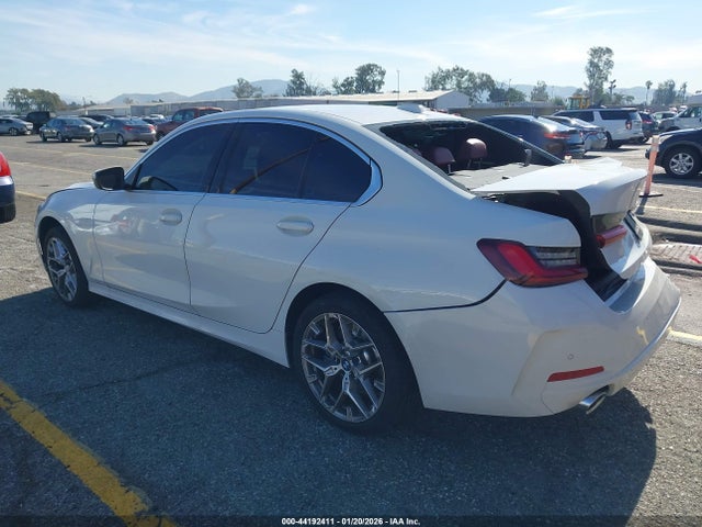 2025 Bmw 330i მანქანა იყიდება აუქციონზე, vin: 3MW69CW03S8F73408, აუქციონის ნომერი: 44192411