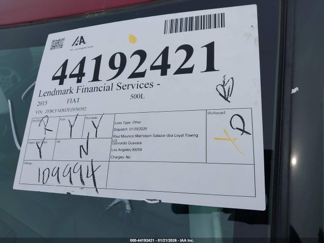 Fiat 500L TREKKING 2015 ZFBCFADH3FZ030392 Image 12
