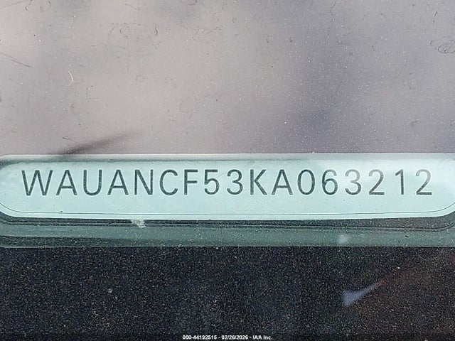 WAUANCF53KA063212 Audi A5 45 Premium