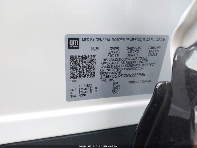 Chevrolet Equinox Ev Rs 2025 3GN7DSRP7SS225548 Image 9