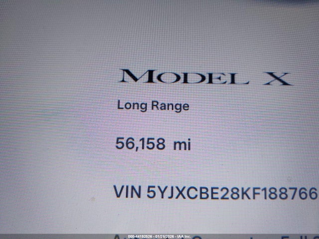 Tesla Model X 100d/75d/long Range 2019 5YJXCBE28KF188766 Image 15