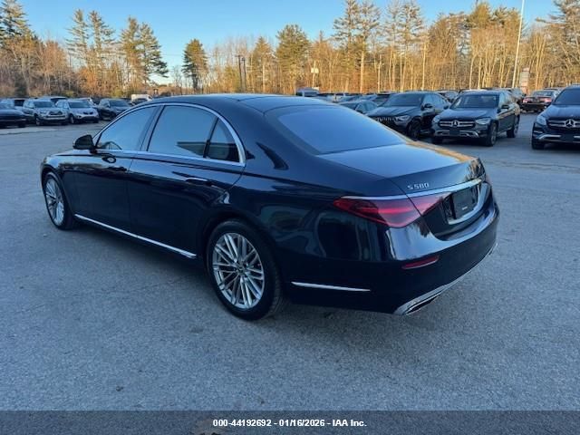 2022 MERCEDES-BENZ S 580 W1K6G7GB6NA074813 Photo 2
