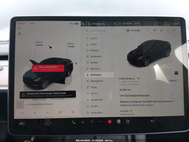 2023 TESLA MODEL Y 7SAYGAEEXPF850290 Photo 6