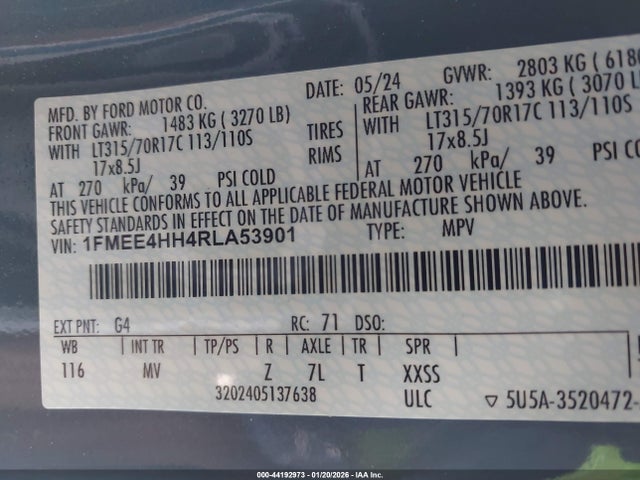 Ford Bronco Everglades 2024 1FMEE4HH4RLA53901 Image 9