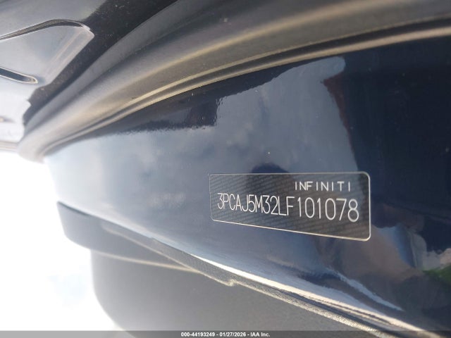 Infiniti Qx50 Essential Awd 2020 3PCAJ5M32LF101078 Image 9