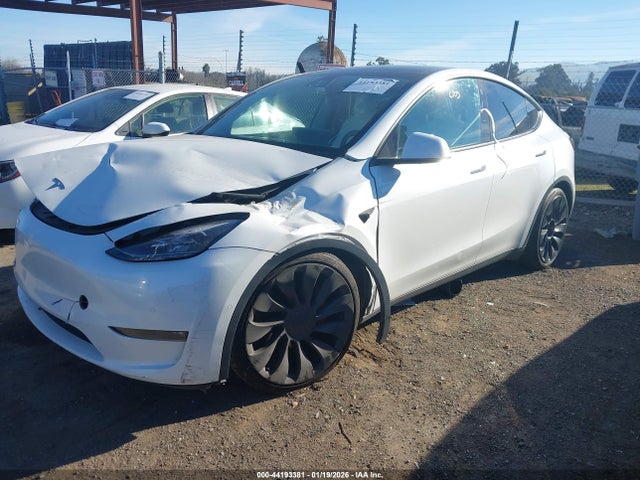 Aukcja sprzedaży 2022 Tesla Model Y Performance Dual Motor All-wheel Drive, vin: 7SAYGDEF3NF342380, numer aukcji: 44193381