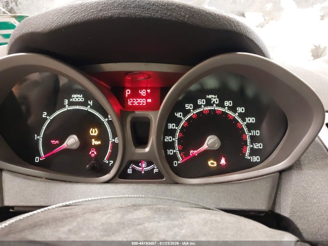 2012 Ford Fiesta Se მანქანა იყიდება აუქციონზე, vin: 3FADP4BJ4CM217794, აუქციონის ნომერი: 44193487