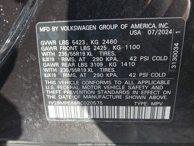 2024 VOLKSWAGEN ID.4 1V2BMPE88RC020575 Photo 8