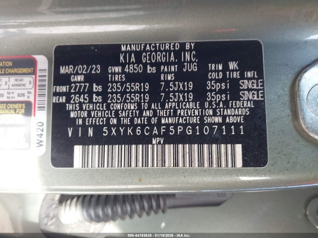 KIA Sportage X-line 2023 5XYK6CAF5PG107111 Image 9