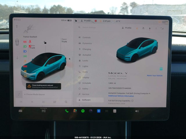 2026 TESLA MODEL Y 7SAYGDEE0TF446250 Photo 6