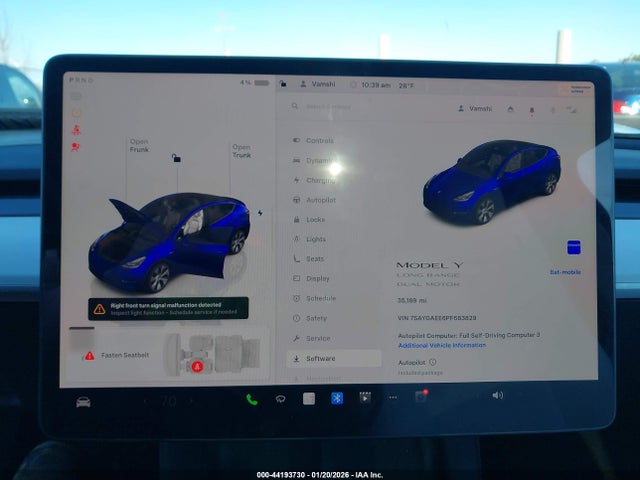 2023 TESLA MODEL Y 7SAYGAEE6PF683829 Photo 6