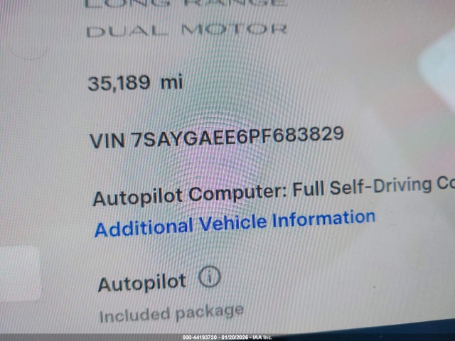2023 TESLA MODEL Y 7SAYGAEE6PF683829 Photo 8