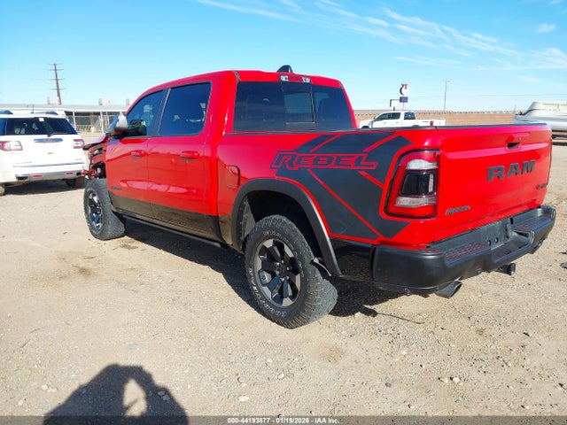 44193877 :رقم المزاد ، 1C6SRFLM7NN303133 vin ، 2022 Ram 1500 Rebel  4x4 5'7 Box مزاد بيع