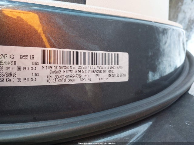 2C4RC1EG1HR647700 Chrysler Pacifica Touring-l Plus