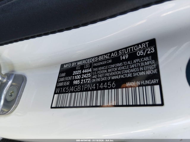 2023 MERCEDES-BENZ CLA 250 COUPE W1K5J4GB1PN414456 Photo 8