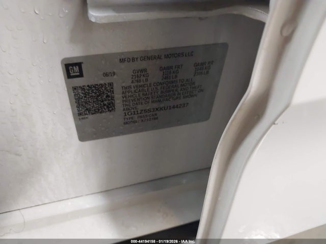 1G11Z5S3XKU144237 Chevrolet IMPALA LT