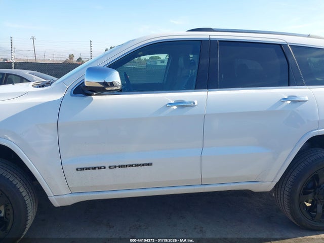 Продаж на аукціоні авто 2017 Jeep Grand Cherokee Overland 4x4, vin: 1C4RJFCG3HC843359, номер лоту: 44194373