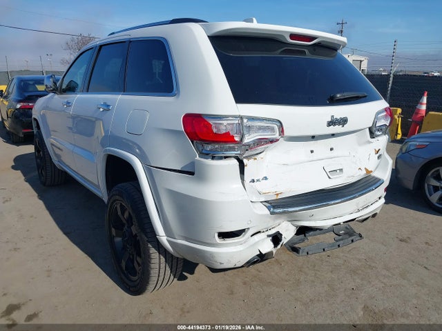 Продаж на аукціоні авто 2017 Jeep Grand Cherokee Overland 4x4, vin: 1C4RJFCG3HC843359, номер лоту: 44194373