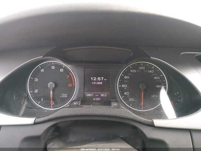 2012 AUDI A4 WAUKFAFL2CA099849 Photo 6