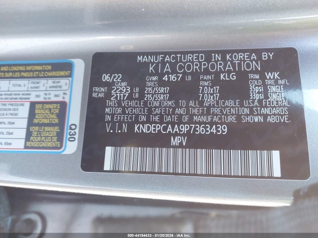2023 KIA SELTOS KNDEPCAA9P7363439 Photo 8